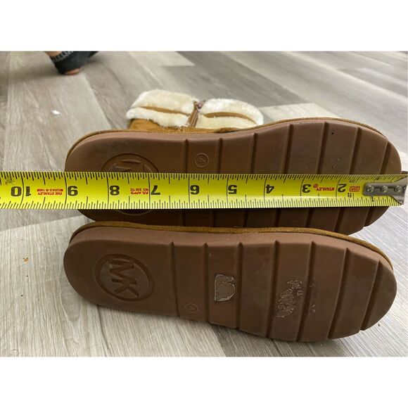 Michael Kors Wren Boots in Chestnut Brown, Kids Size 4 / Women's Size 5.5 - Picture 7 of 7